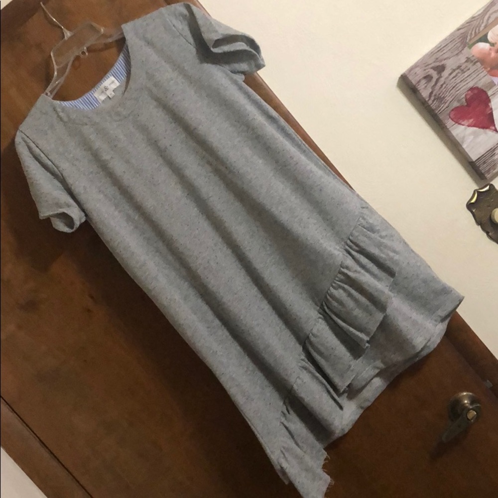 Sweatshirt like material dress